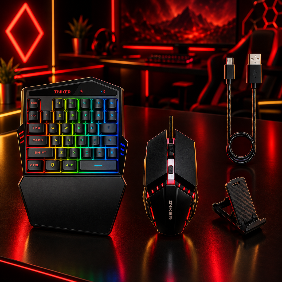 Pack Teclado Móvil