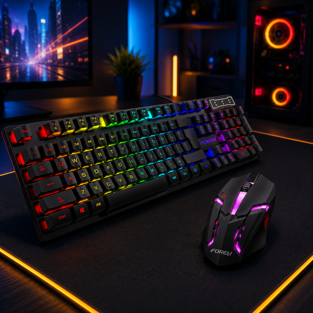 Gaming Keyboard + Mouse Combo