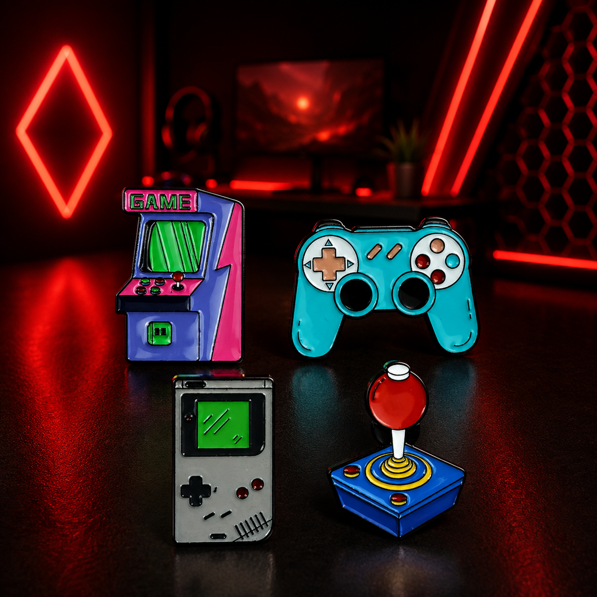 Console design brooch