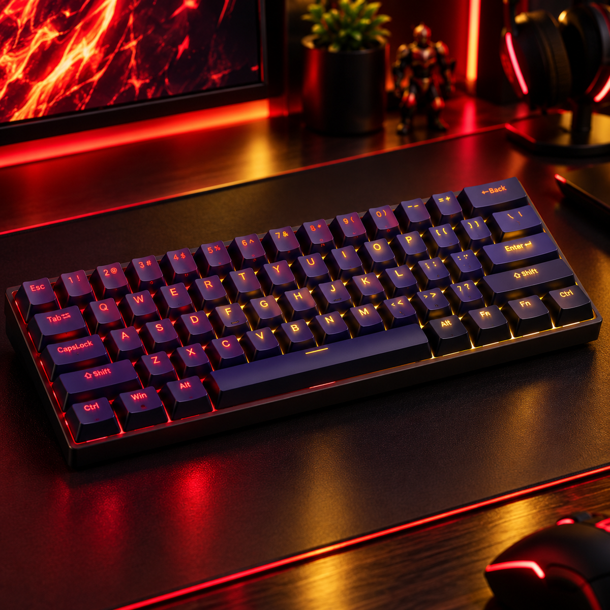RGB Keyboard for Streamers and Esports