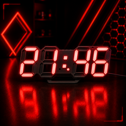 Reloj LED 3D