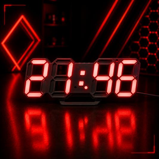 Reloj LED 3D