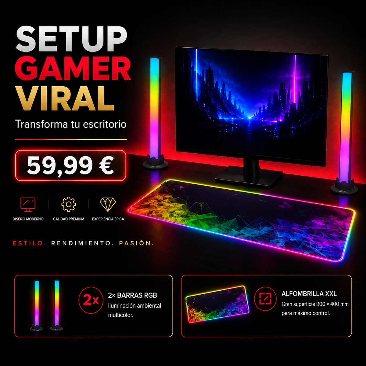 Setup Gamer Viral